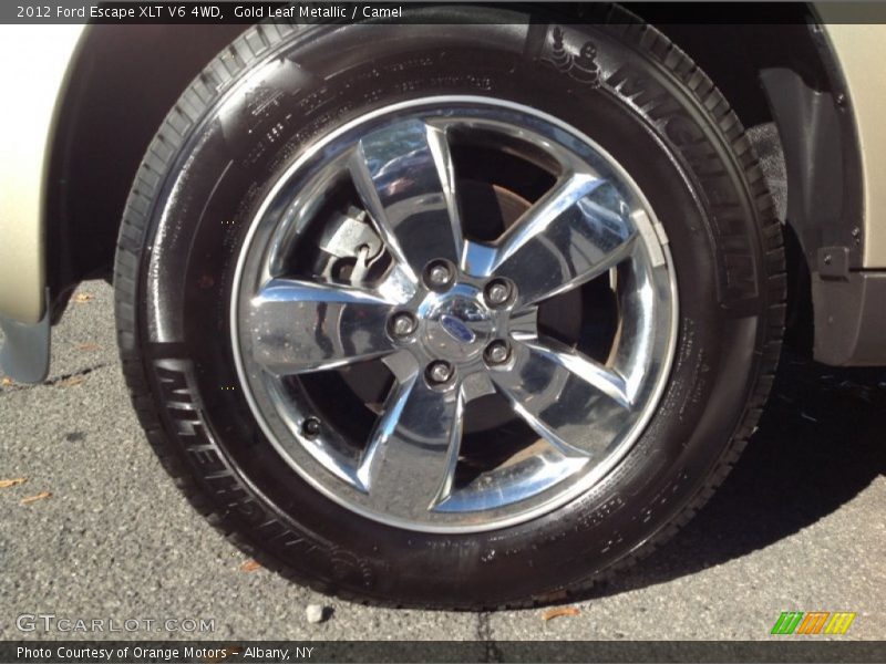 Gold Leaf Metallic / Camel 2012 Ford Escape XLT V6 4WD
