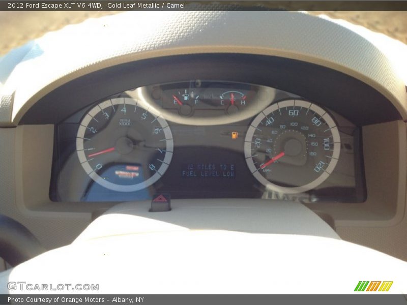 Gold Leaf Metallic / Camel 2012 Ford Escape XLT V6 4WD