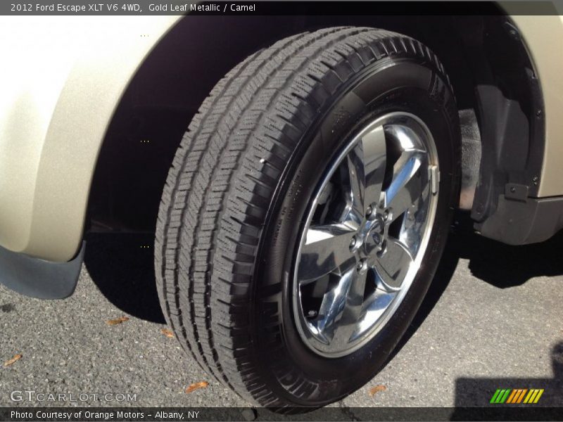 Gold Leaf Metallic / Camel 2012 Ford Escape XLT V6 4WD