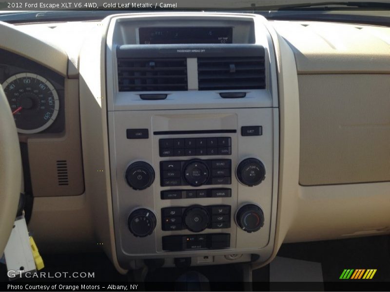 Gold Leaf Metallic / Camel 2012 Ford Escape XLT V6 4WD