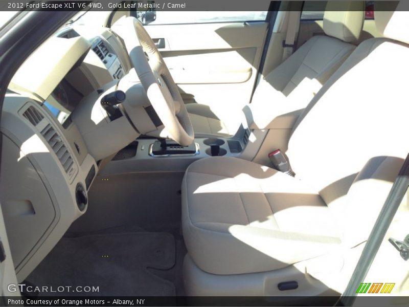 Gold Leaf Metallic / Camel 2012 Ford Escape XLT V6 4WD