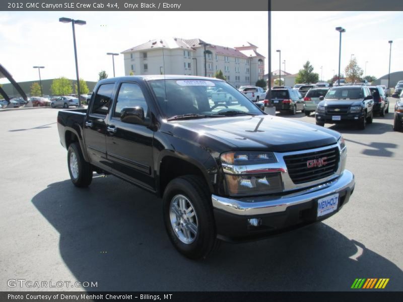 Onyx Black / Ebony 2012 GMC Canyon SLE Crew Cab 4x4