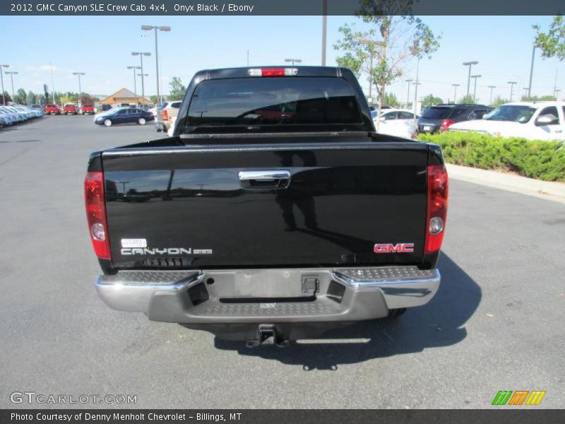 Onyx Black / Ebony 2012 GMC Canyon SLE Crew Cab 4x4