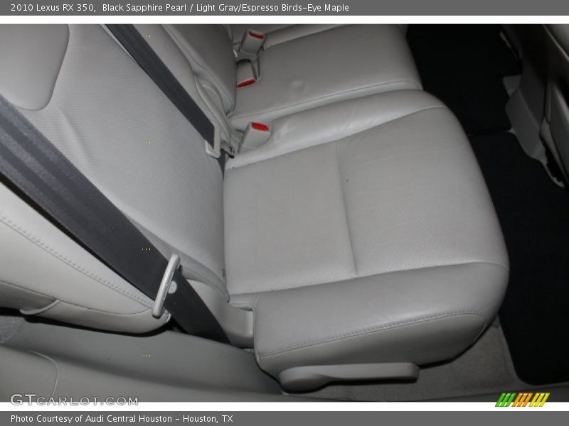 Black Sapphire Pearl / Light Gray/Espresso Birds-Eye Maple 2010 Lexus RX 350