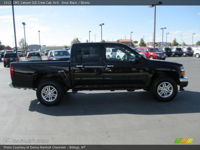 Onyx Black / Ebony 2012 GMC Canyon SLE Crew Cab 4x4