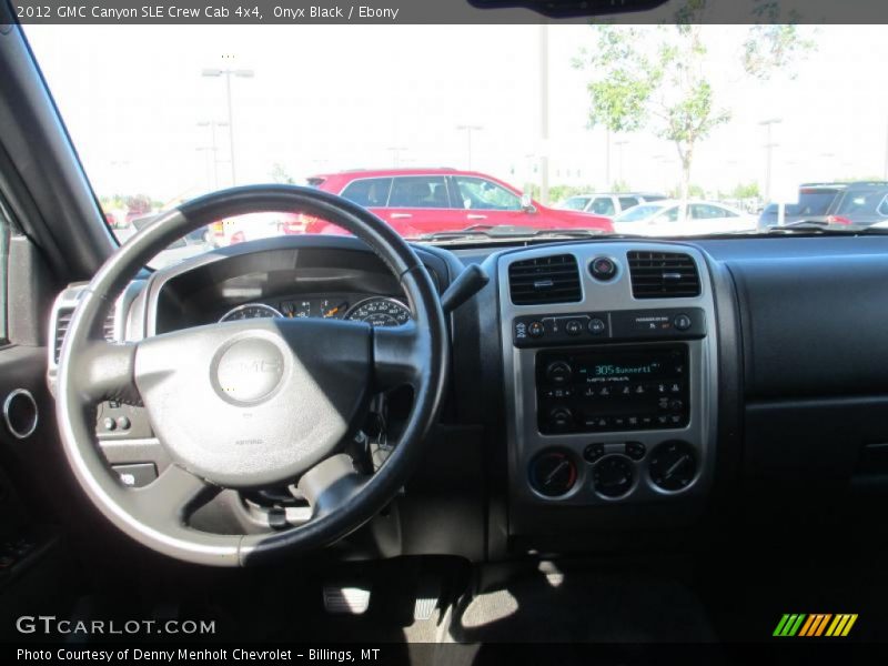 Onyx Black / Ebony 2012 GMC Canyon SLE Crew Cab 4x4