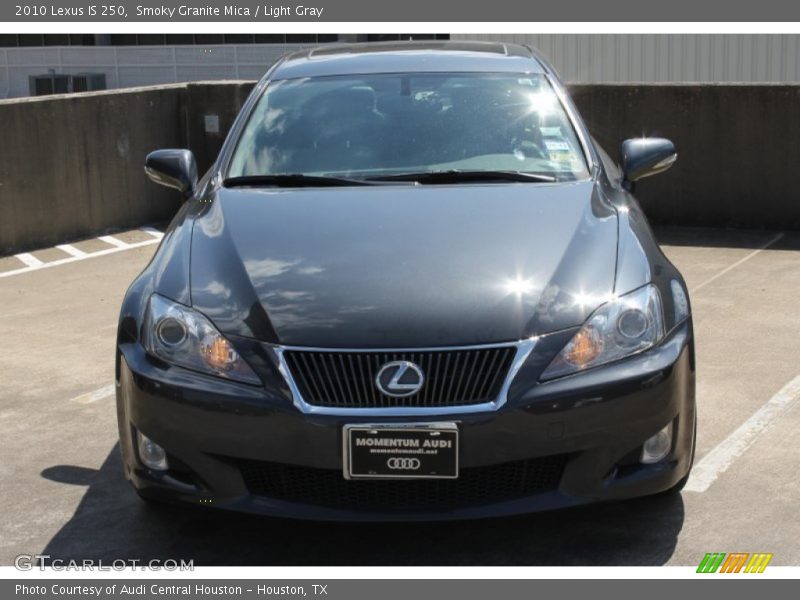 Smoky Granite Mica / Light Gray 2010 Lexus IS 250
