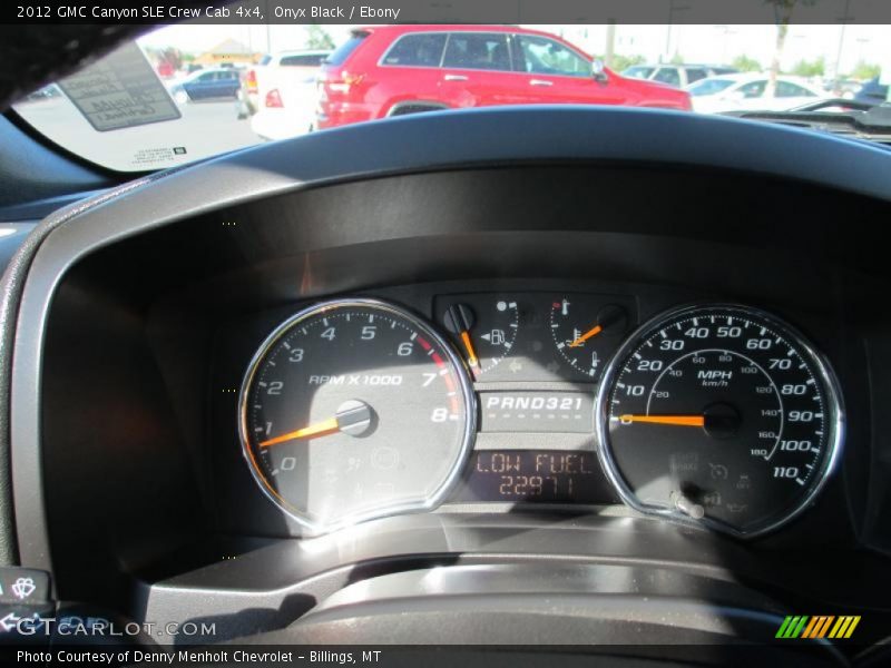 Onyx Black / Ebony 2012 GMC Canyon SLE Crew Cab 4x4