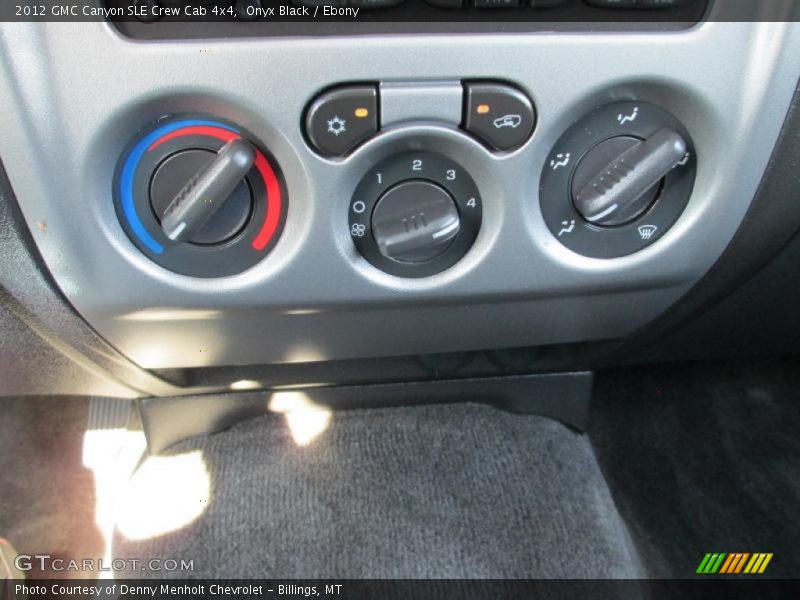 Onyx Black / Ebony 2012 GMC Canyon SLE Crew Cab 4x4