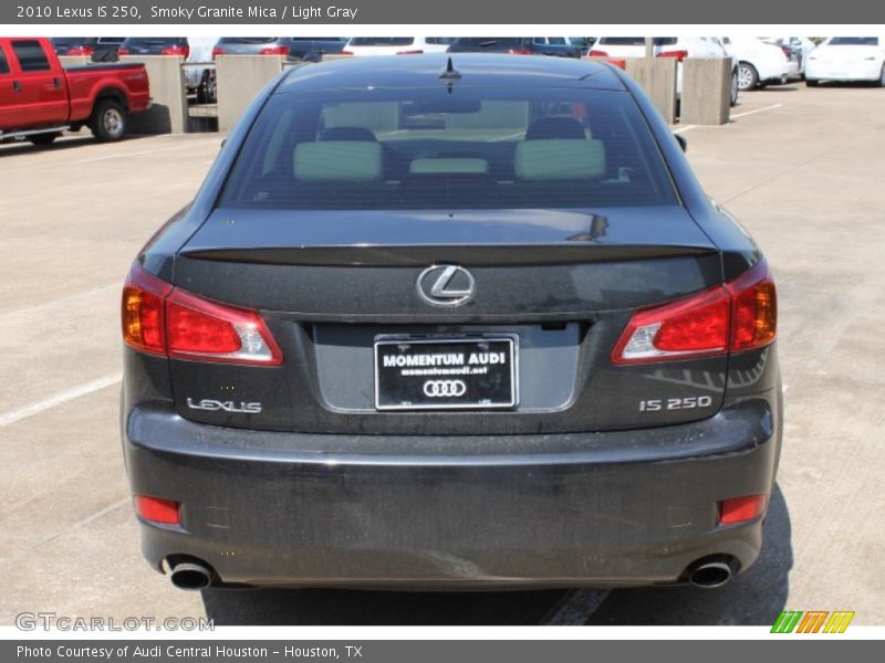 Smoky Granite Mica / Light Gray 2010 Lexus IS 250