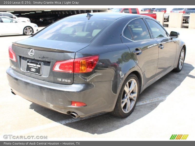 Smoky Granite Mica / Light Gray 2010 Lexus IS 250