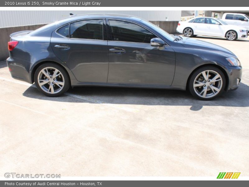 Smoky Granite Mica / Light Gray 2010 Lexus IS 250