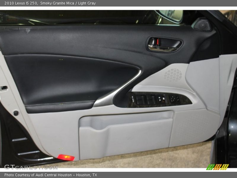 Smoky Granite Mica / Light Gray 2010 Lexus IS 250