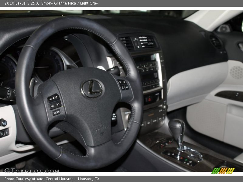 Smoky Granite Mica / Light Gray 2010 Lexus IS 250