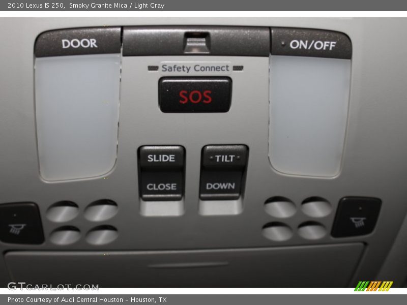 Smoky Granite Mica / Light Gray 2010 Lexus IS 250