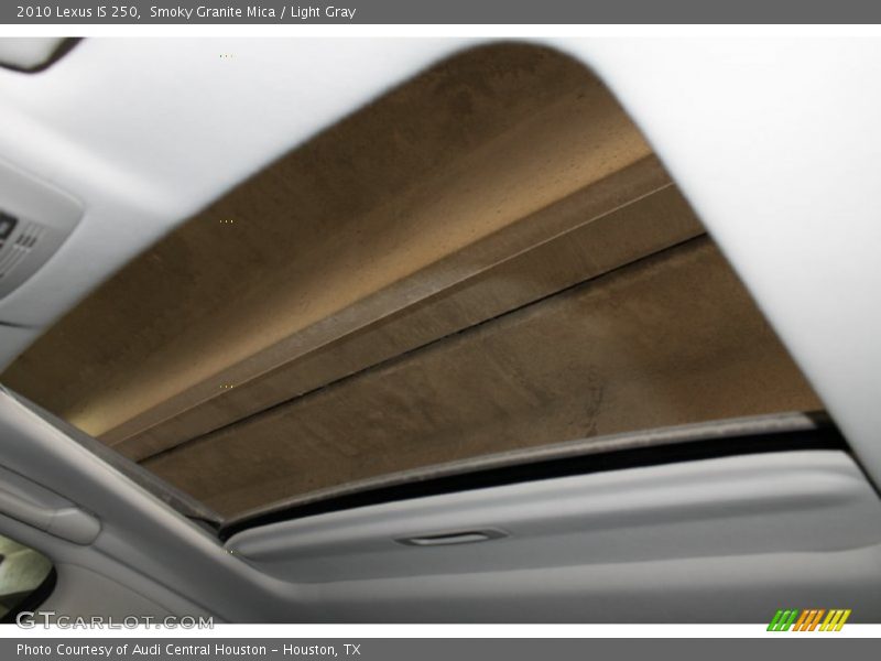 Smoky Granite Mica / Light Gray 2010 Lexus IS 250