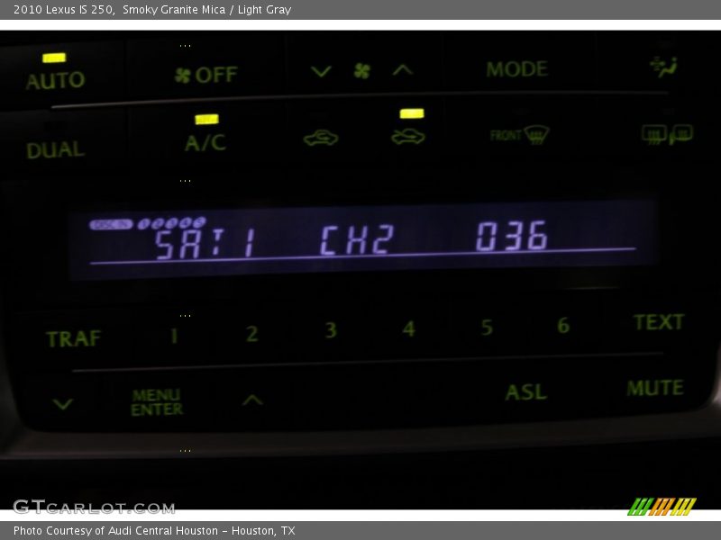 Smoky Granite Mica / Light Gray 2010 Lexus IS 250