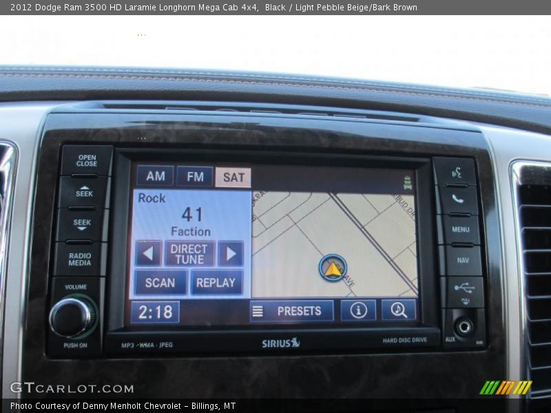 Navigation of 2012 Ram 3500 HD Laramie Longhorn Mega Cab 4x4