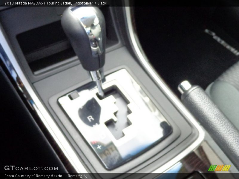 Ingot Silver / Black 2013 Mazda MAZDA6 i Touring Sedan
