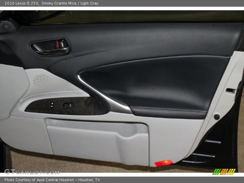 Smoky Granite Mica / Light Gray 2010 Lexus IS 250