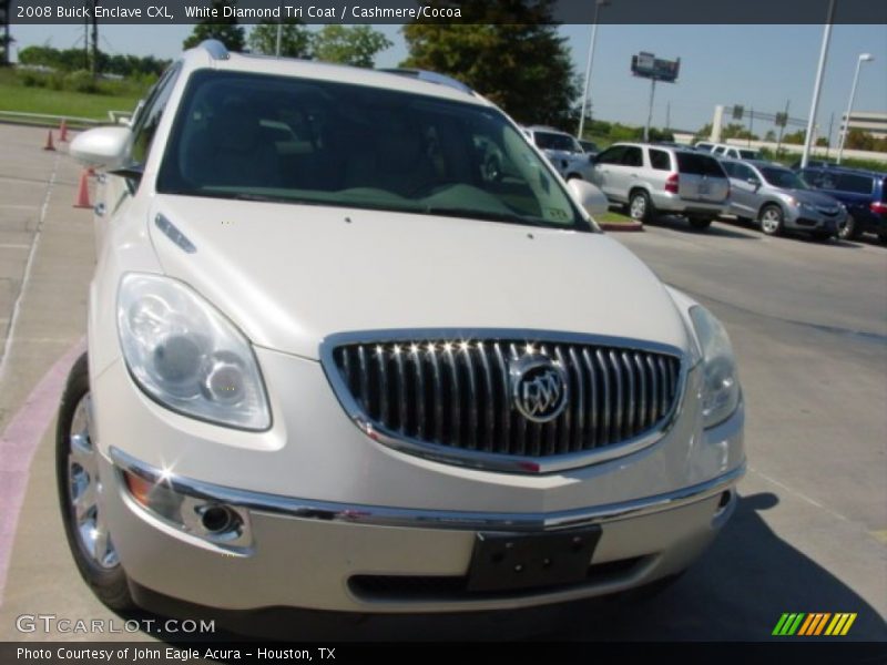 White Diamond Tri Coat / Cashmere/Cocoa 2008 Buick Enclave CXL