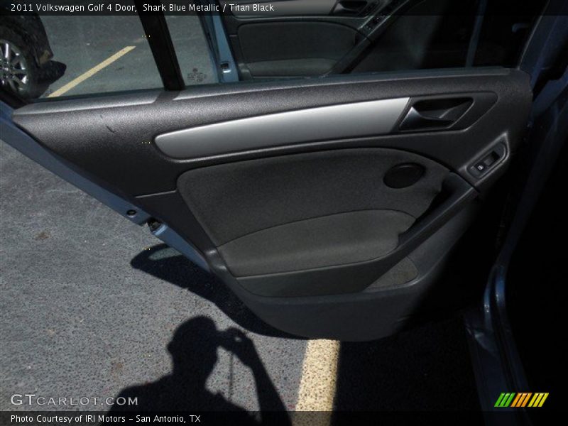 Shark Blue Metallic / Titan Black 2011 Volkswagen Golf 4 Door