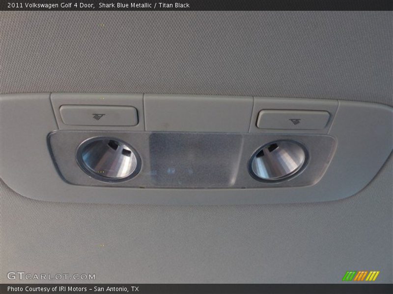 Shark Blue Metallic / Titan Black 2011 Volkswagen Golf 4 Door
