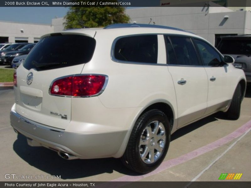 White Diamond Tri Coat / Cashmere/Cocoa 2008 Buick Enclave CXL