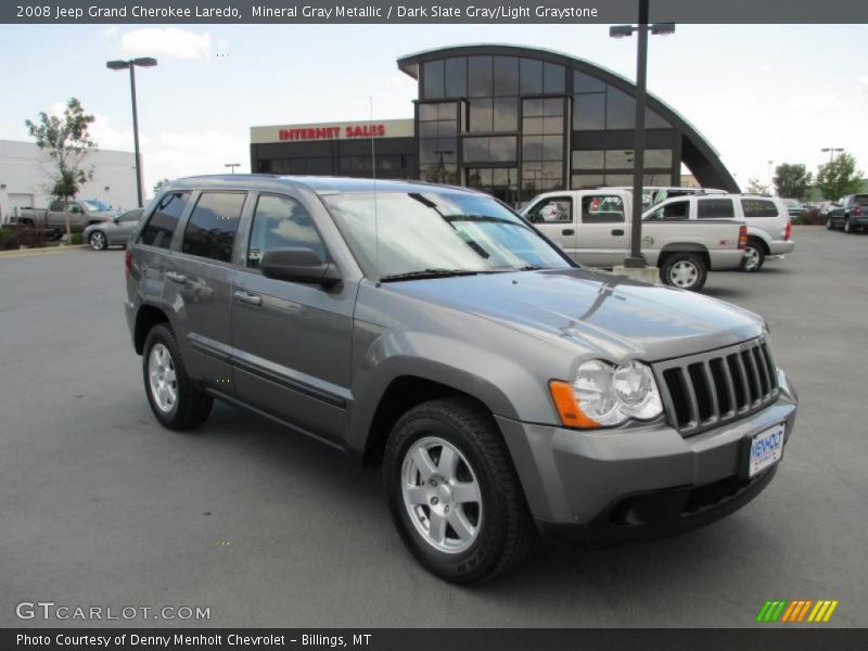 Mineral Gray Metallic / Dark Slate Gray/Light Graystone 2008 Jeep Grand Cherokee Laredo