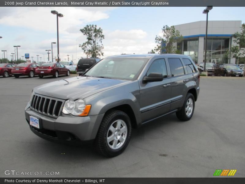 Mineral Gray Metallic / Dark Slate Gray/Light Graystone 2008 Jeep Grand Cherokee Laredo