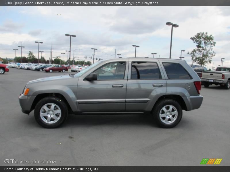 Mineral Gray Metallic / Dark Slate Gray/Light Graystone 2008 Jeep Grand Cherokee Laredo