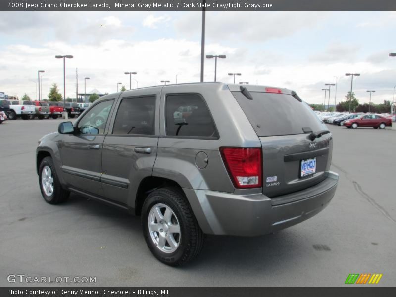 Mineral Gray Metallic / Dark Slate Gray/Light Graystone 2008 Jeep Grand Cherokee Laredo