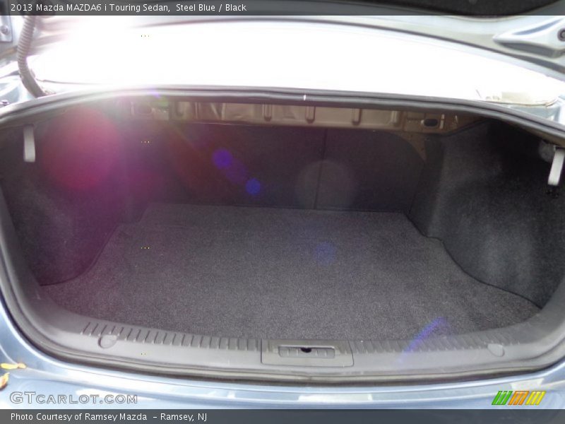 Steel Blue / Black 2013 Mazda MAZDA6 i Touring Sedan