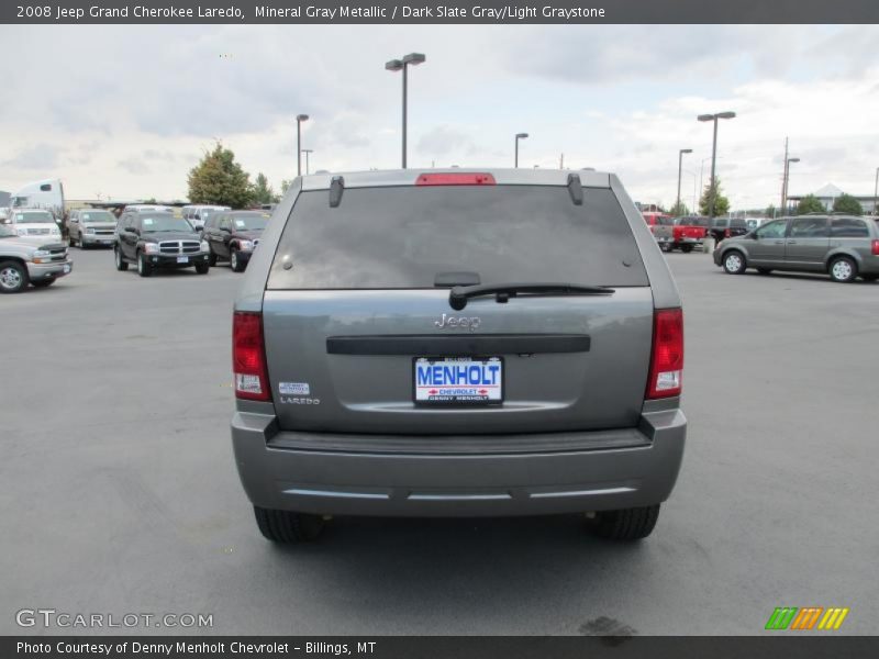 Mineral Gray Metallic / Dark Slate Gray/Light Graystone 2008 Jeep Grand Cherokee Laredo