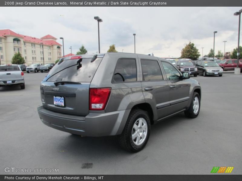 Mineral Gray Metallic / Dark Slate Gray/Light Graystone 2008 Jeep Grand Cherokee Laredo