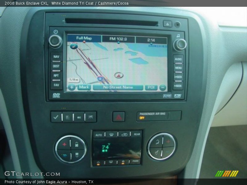 White Diamond Tri Coat / Cashmere/Cocoa 2008 Buick Enclave CXL