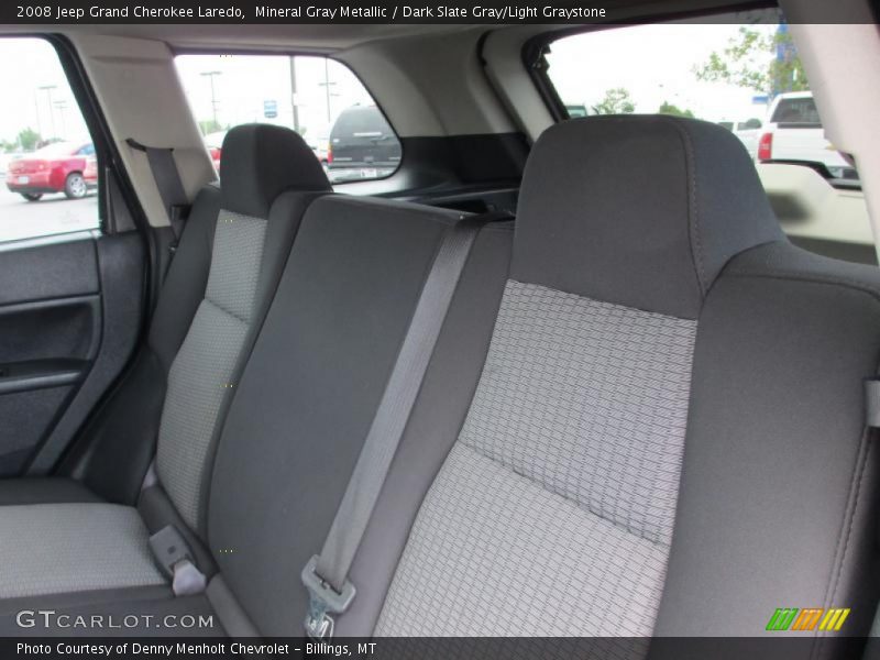 Mineral Gray Metallic / Dark Slate Gray/Light Graystone 2008 Jeep Grand Cherokee Laredo