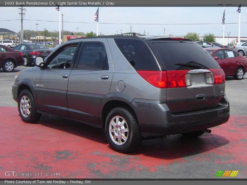 Light Spiral Gray Metallic / Gray 2003 Buick Rendezvous CX