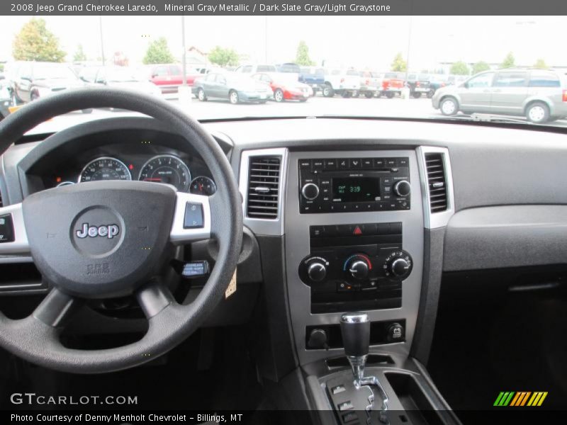 Mineral Gray Metallic / Dark Slate Gray/Light Graystone 2008 Jeep Grand Cherokee Laredo