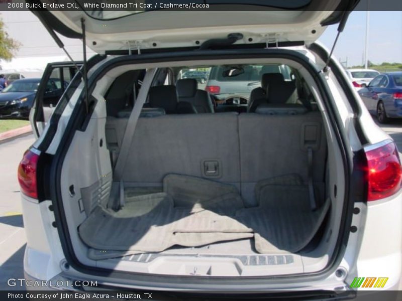 White Diamond Tri Coat / Cashmere/Cocoa 2008 Buick Enclave CXL