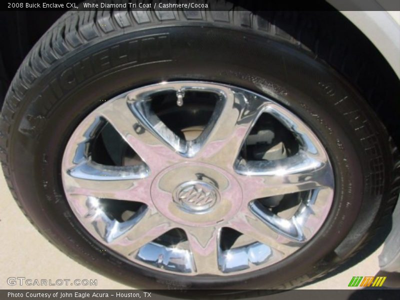 White Diamond Tri Coat / Cashmere/Cocoa 2008 Buick Enclave CXL