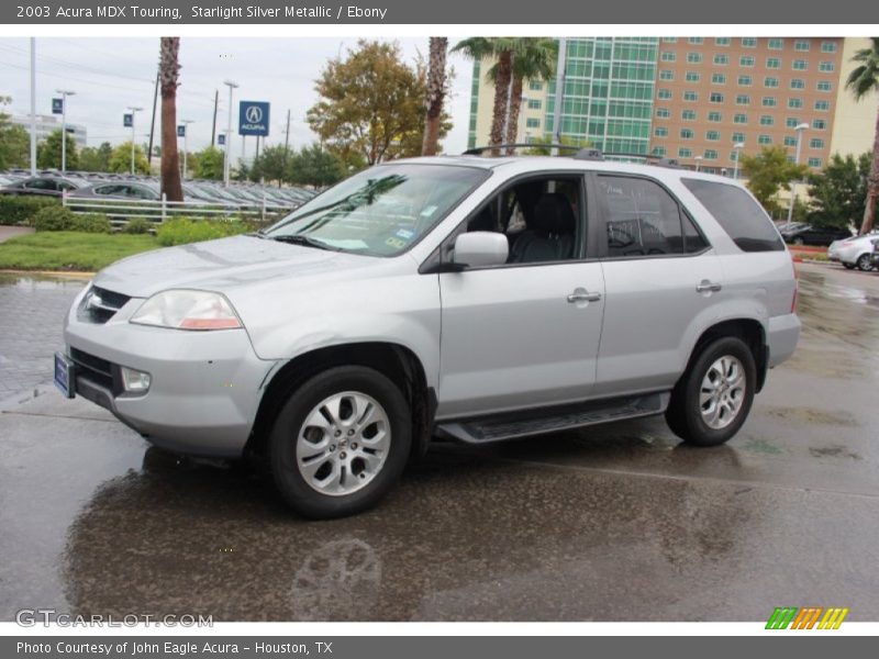 Starlight Silver Metallic / Ebony 2003 Acura MDX Touring
