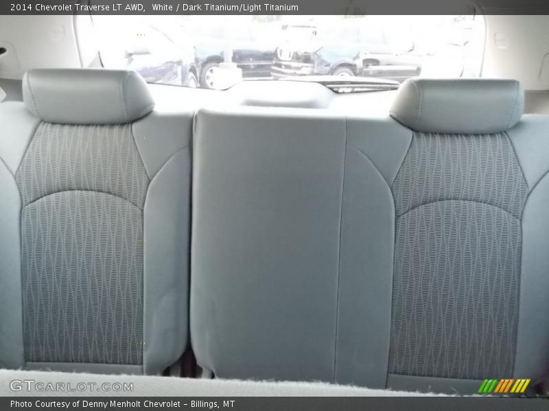 White / Dark Titanium/Light Titanium 2014 Chevrolet Traverse LT AWD
