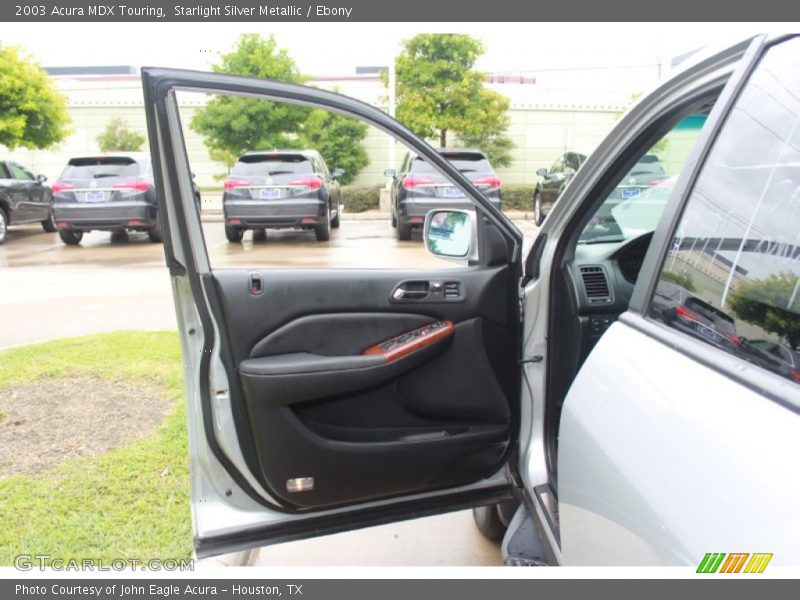 Starlight Silver Metallic / Ebony 2003 Acura MDX Touring