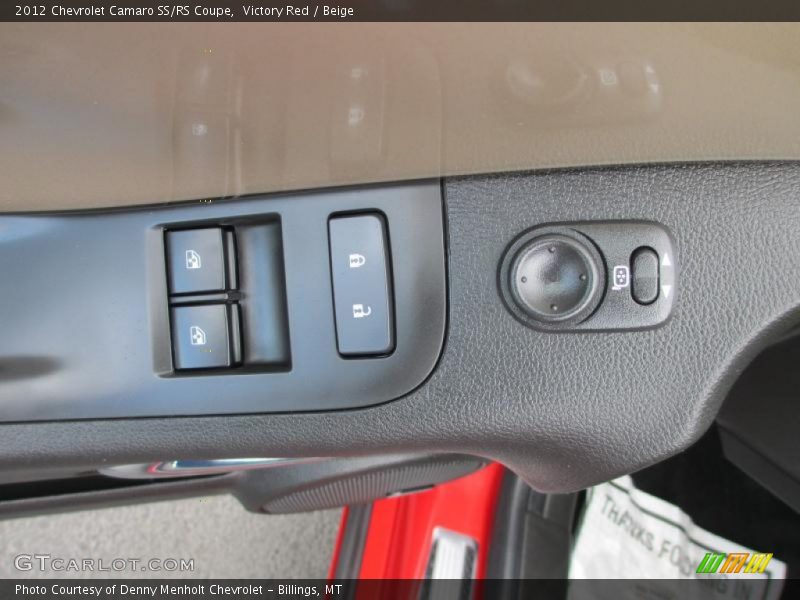 Victory Red / Beige 2012 Chevrolet Camaro SS/RS Coupe