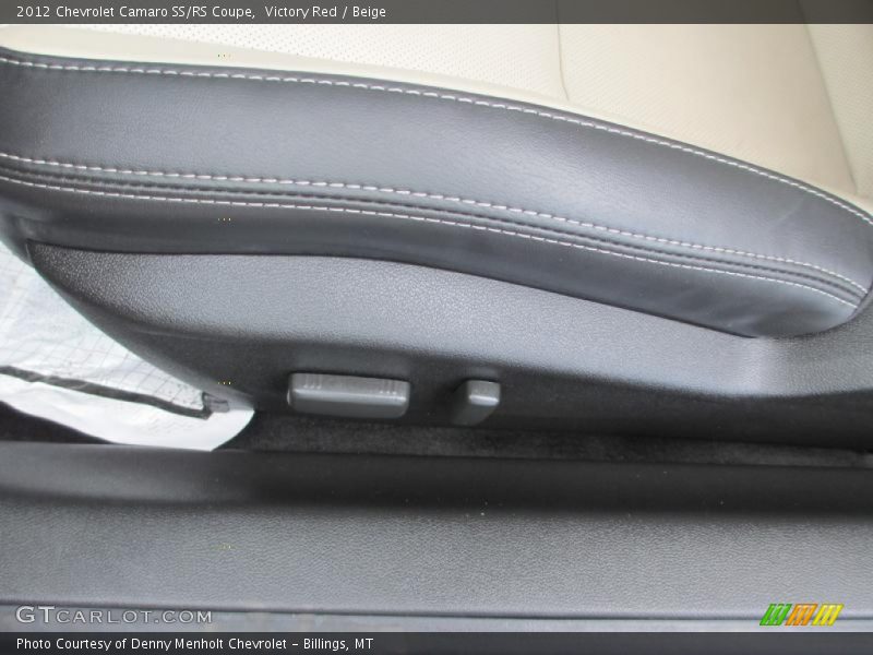 Victory Red / Beige 2012 Chevrolet Camaro SS/RS Coupe