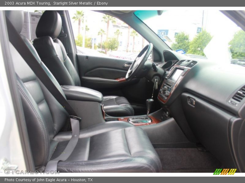 Starlight Silver Metallic / Ebony 2003 Acura MDX Touring