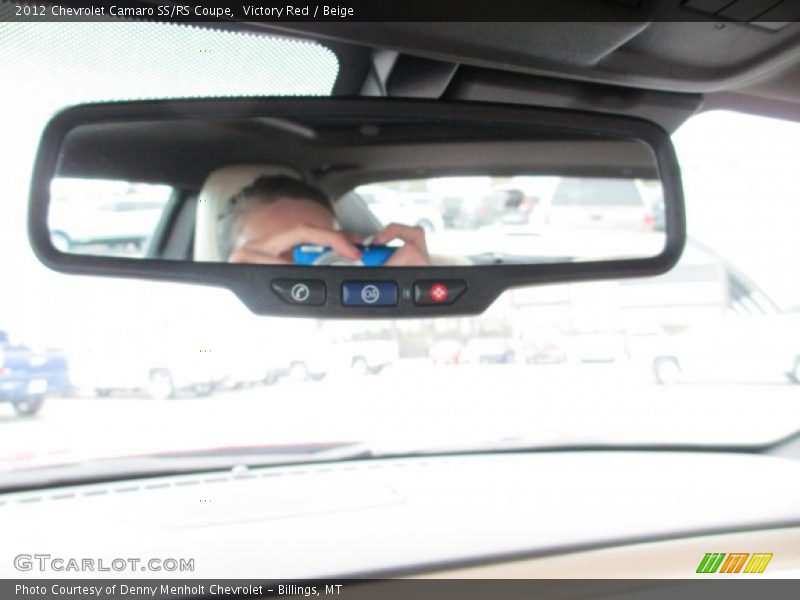 Victory Red / Beige 2012 Chevrolet Camaro SS/RS Coupe