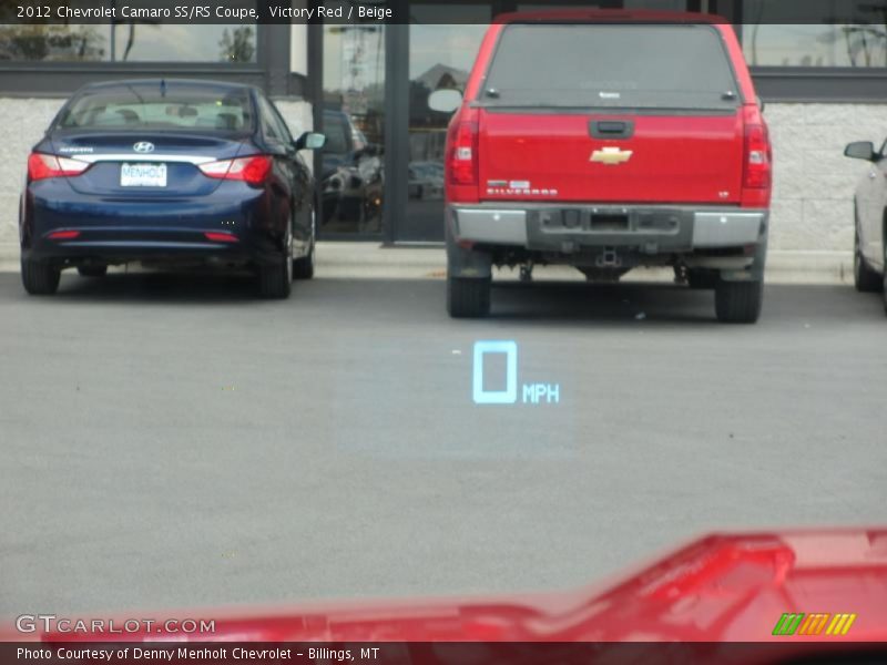 Victory Red / Beige 2012 Chevrolet Camaro SS/RS Coupe