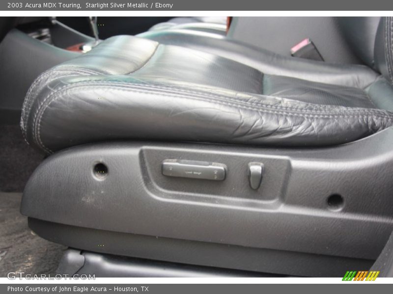 Starlight Silver Metallic / Ebony 2003 Acura MDX Touring